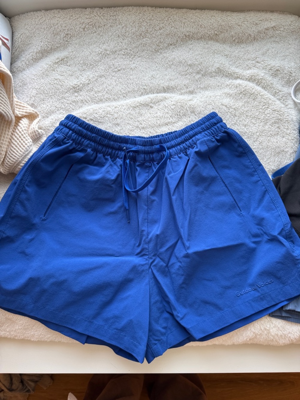 Outdoor Voices Cobalt Blue Performance Shorts